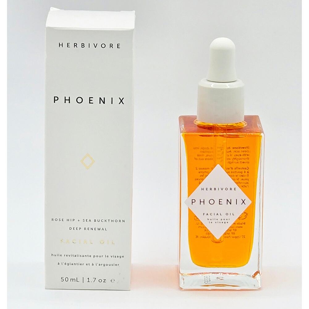 Herbivore Phoenix Facial Oil Unisex 1.7 oz Orange New Deep Renewal Rose Hip